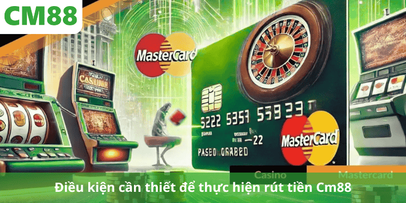 Điều kiện cần thiết để thực hiện rút tiền Cm88